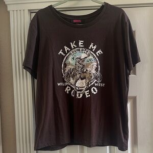 Take Me to the Rodeo Brown Graphic Tee